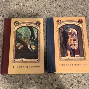 Two a series of unfortunate events books